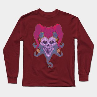 WEIRDO - April Fool's - Skull Long Sleeve T-Shirt